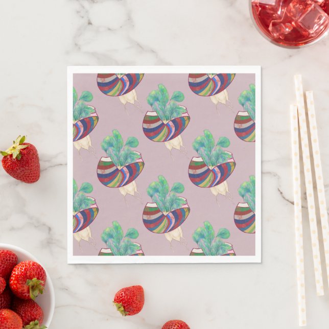Vintage-Kunst-Papier-Servietten Serviette (Beispiel)