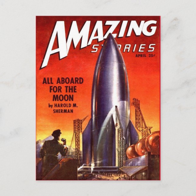 Vintage Kunst Postkarte (Vorderseite)