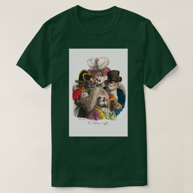 Vintage Kunst T-Shirt (Design vorne)