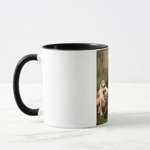 Vintage Kunst Tasse