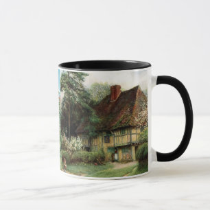 Vintage-Kunst-Tasse Tasse