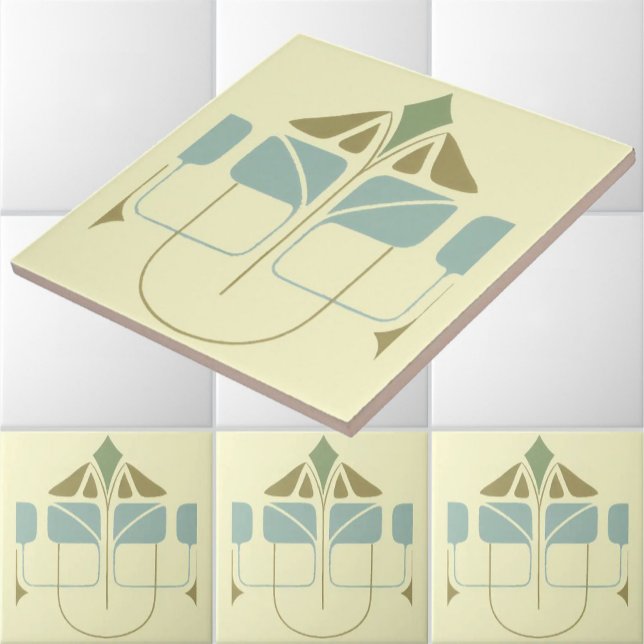 Vintage Kunst und Handwerk Fliese (Von Creator hochgeladen)