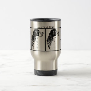 Vintage Kunstenglischer Reisebecher