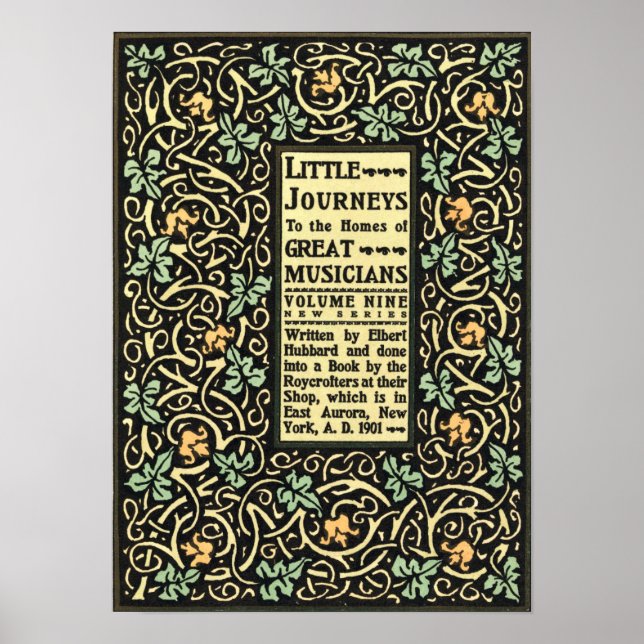 Vintage Kunsthandwerkskunst Poster (Vorne)