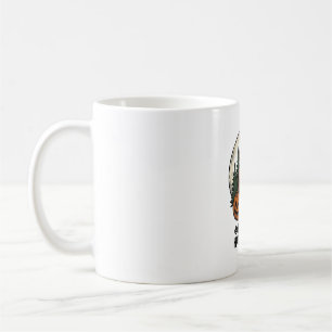 Vintage-Kürbis-Halloween-Jack-O-Lantern-Wald-Shirt Kaffeetasse