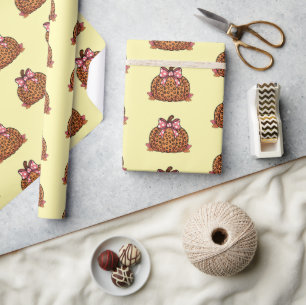 Vintage-Kürbis-Halloween-Muster Geschenkpapier