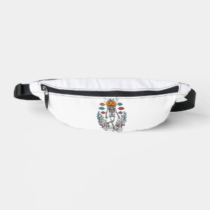 Vintage-Kürbis-Skelett-Taucher-Halloween-Fisch-Des Bauchtasche