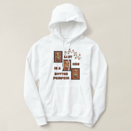 Vintage Kürbislaterne Hoodie