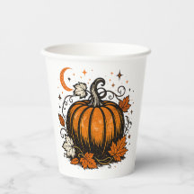 Vintage-Kürbistasse | Gemütlicher Halloween Herbst