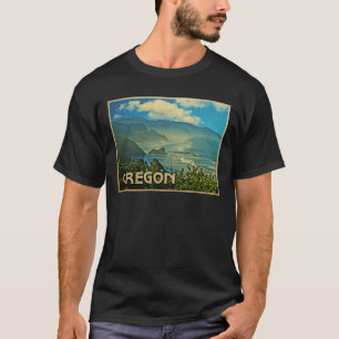 Vintage Küste von Oregon T-Shirt