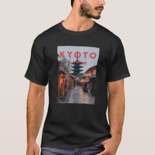 Vintage Kyoto Japan alte Straßenaesthetic T-Shirt