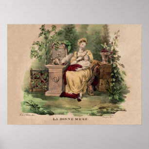 Vintage La Bonne Mere (Die Gute Mutter), Restaurie Poster