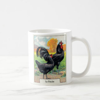 Vintage La Fleche Huhn Tasse