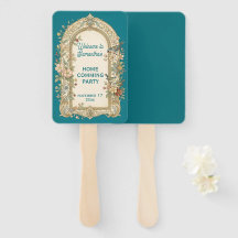 Vintage-Label mit farbigen Blumen 55 + Ihr Text