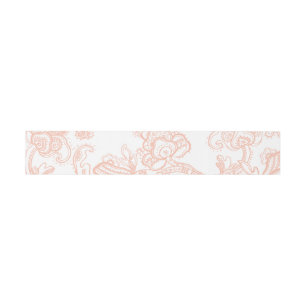 VINTAGE LACE WEDING BELLY BANDS EINLADUNGSBANDEROLE