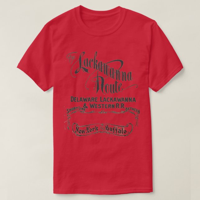 Vintage Lackawanna Route Delaware Lackawanna a T-Shirt (Design vorne)