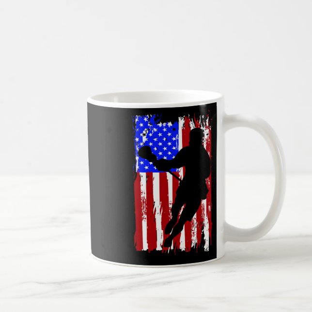Vintage Lacrosse Kaffeetasse (Rechts)