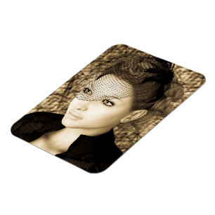 Vintage Lady Magnet