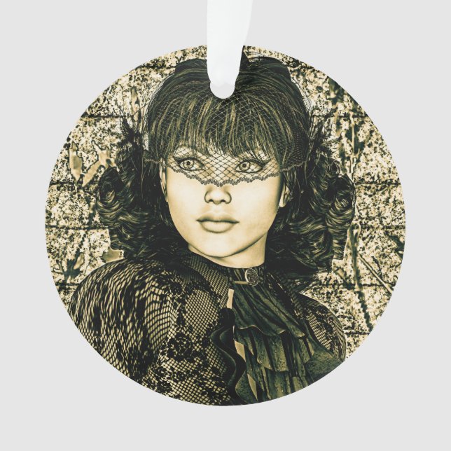 Vintage Lady Ornament (Vorderseite)