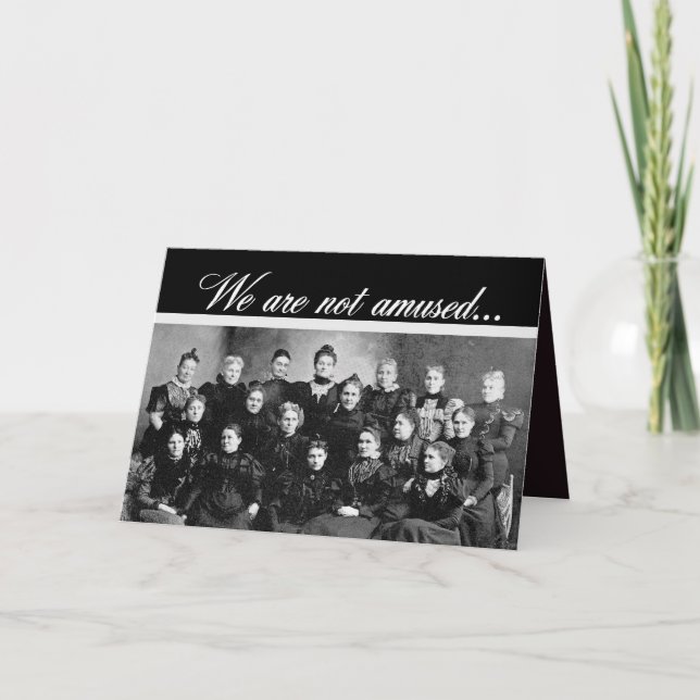 Vintage Ladys Group - Herzlichen Glückwunsch zum G Karte (Vorderseite)