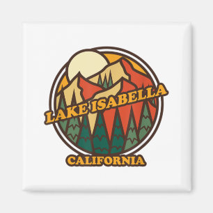 Vintage Lake Isabella Kalifornien Bergwandern S Magnet
