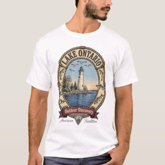 Vintage-Lake-Ontario-New-York-T-Shirt T-Shirt