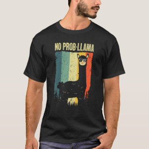 Vintage Lama für Männer Frauen Jungen Mädchen Alpa T-Shirt