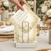 Vintage Lamb Meadow Arch Baby Shower