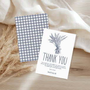 Vintage Landhaus Charme Baby Shower Dankeskarten Karte