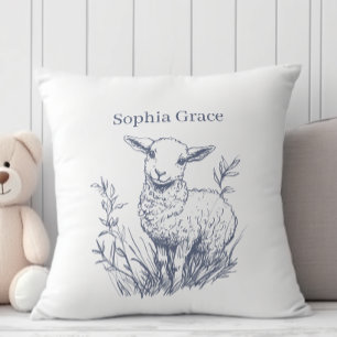 Vintage Landhaus Charme Neues Baby-Shower-Nursery- Kissen