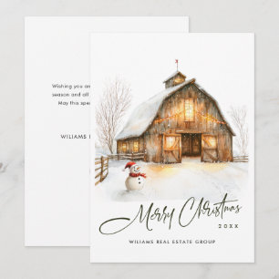 Vintage Landhaus Weihnachten Scheune Kiefer Baum G