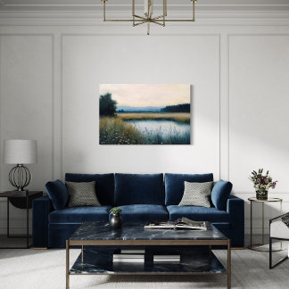 Vintage Landschaftsarchitektur | Flüstern der Natu Leinwanddruck