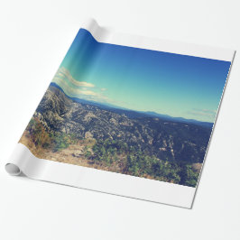 Vintage Landschaftsfotografie Geschenkpapier