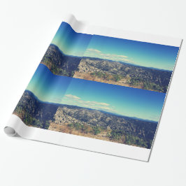 Vintage Landschaftsfotografie Geschenkpapier