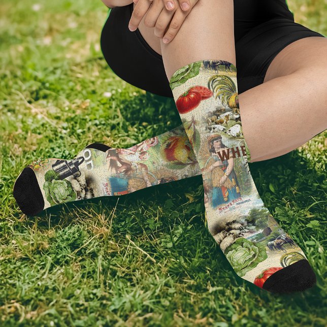 Vintage Landwirtschaft Socken (Von Creator hochgeladen)