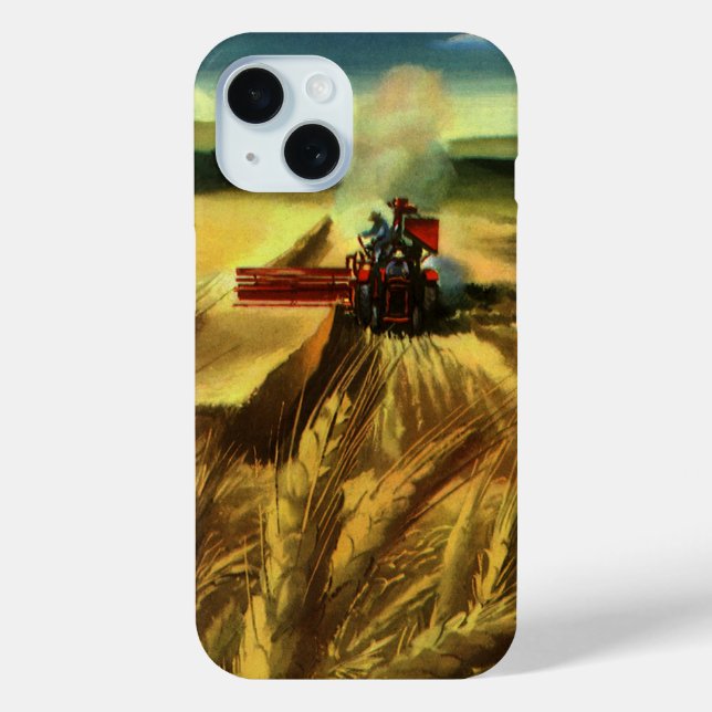 Vintage landwirtschaftliche Betriebe, Weidewirtsch Case-Mate iPhone Hülle (Rückseite)