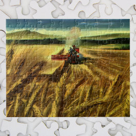 Vintage landwirtschaftliche Betriebe, Weidewirtsch Puzzle