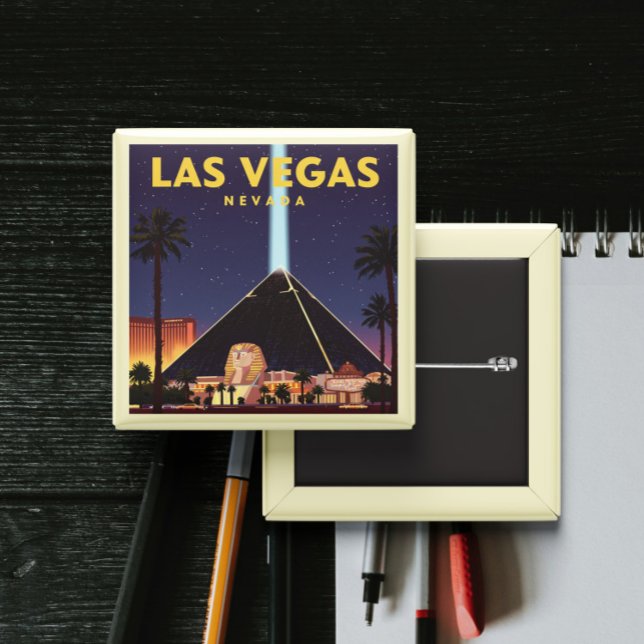 Vintage Las Vegas Nevada Button (Von Creator hochgeladen)
