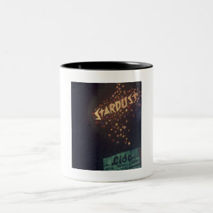 Vintage Las Vegas Stardust Hotel Zweifarbige Tasse