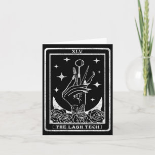 Vintage Lash Tech Tarot Card The Lash Tech , S Karte