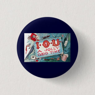 Vintage‑Laster‑Party, Glücksspiel, Trinken, Rauche Button