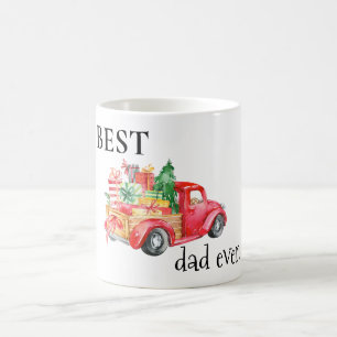 Vintage Lastwagen mit Geschenken Bester Vater Alle Kaffeetasse