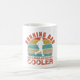 Vintage-Laufpapa wie ein normaler Papa, aber coole Kaffeetasse