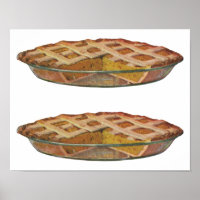 Vintage Lebensmittel, Dessert, Erntedank Pumpkin P