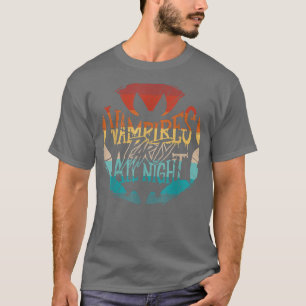 Vintage, leckere Vampire Party die ganze Nacht, gr T-Shirt