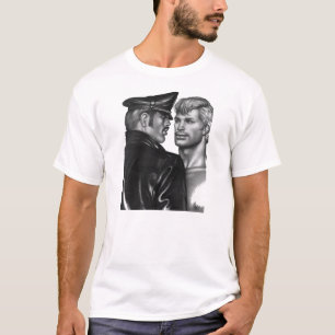 Vintage lederne Vatidom-Subvention, die Shirt