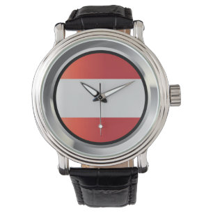 Vintage Lederuhr Armbanduhr