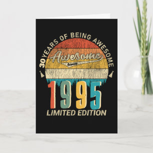 Vintage legendäre Geburtstagskarte seit dem benutz Karte