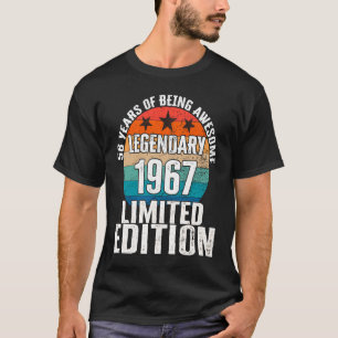 Vintage Legendary Limited Edition 56 Jahre T-Shirt