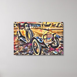 Vintage Leinwanddruck